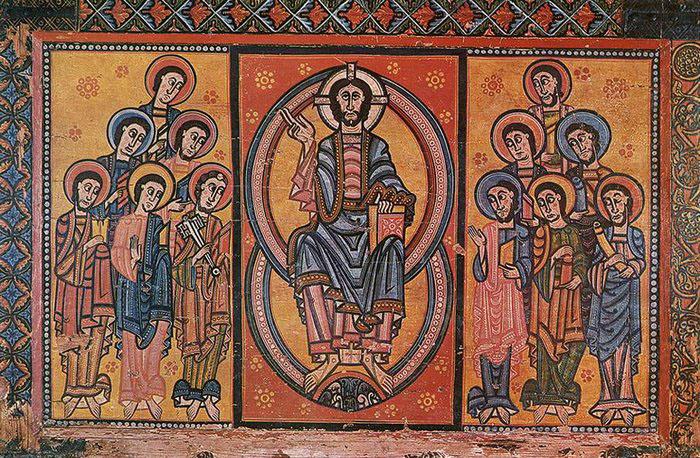 Christ and the Twelve Apostles, unknow artist
